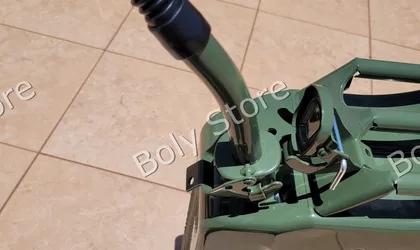 Bidón metálico tipo Jerry Can de 20 litros color verde - Boly Store Bolivia - Vista 2